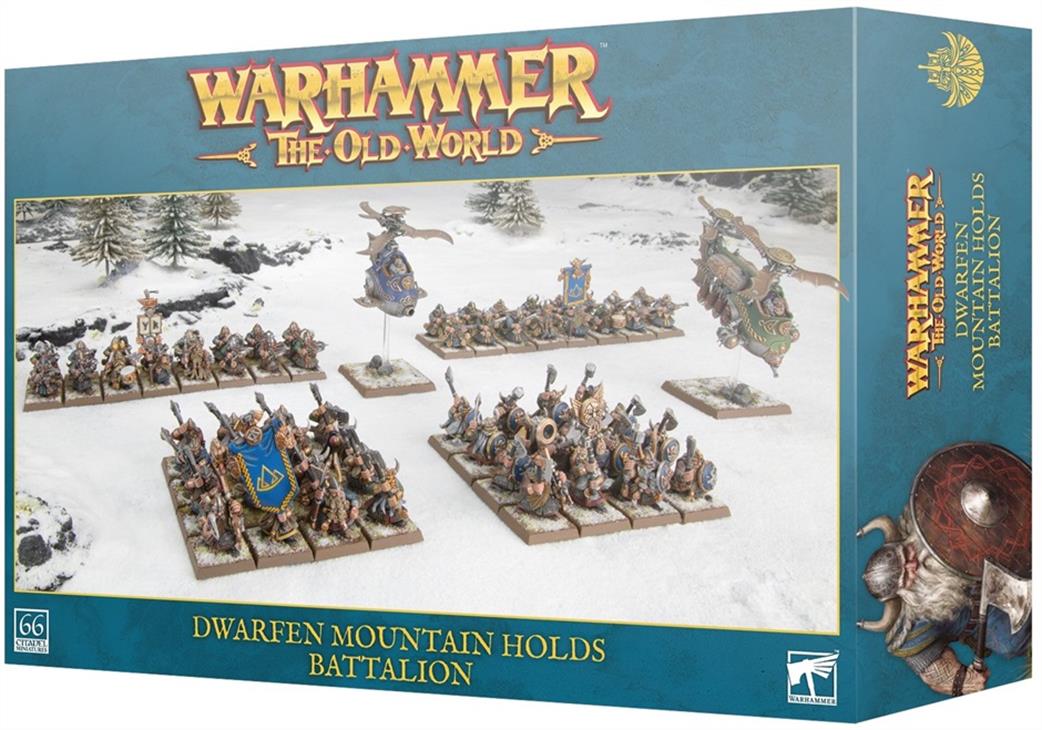 Games Workshop 10-05 Warhammer The Old World Dwarfen Mountain Holds Battalion