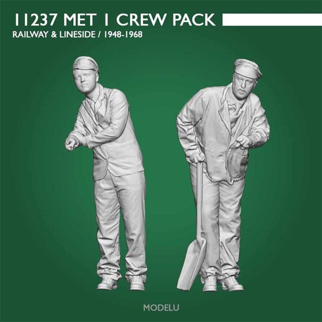 ModelU OO 11237-076 Rapido Met 1 Crew Pack 1