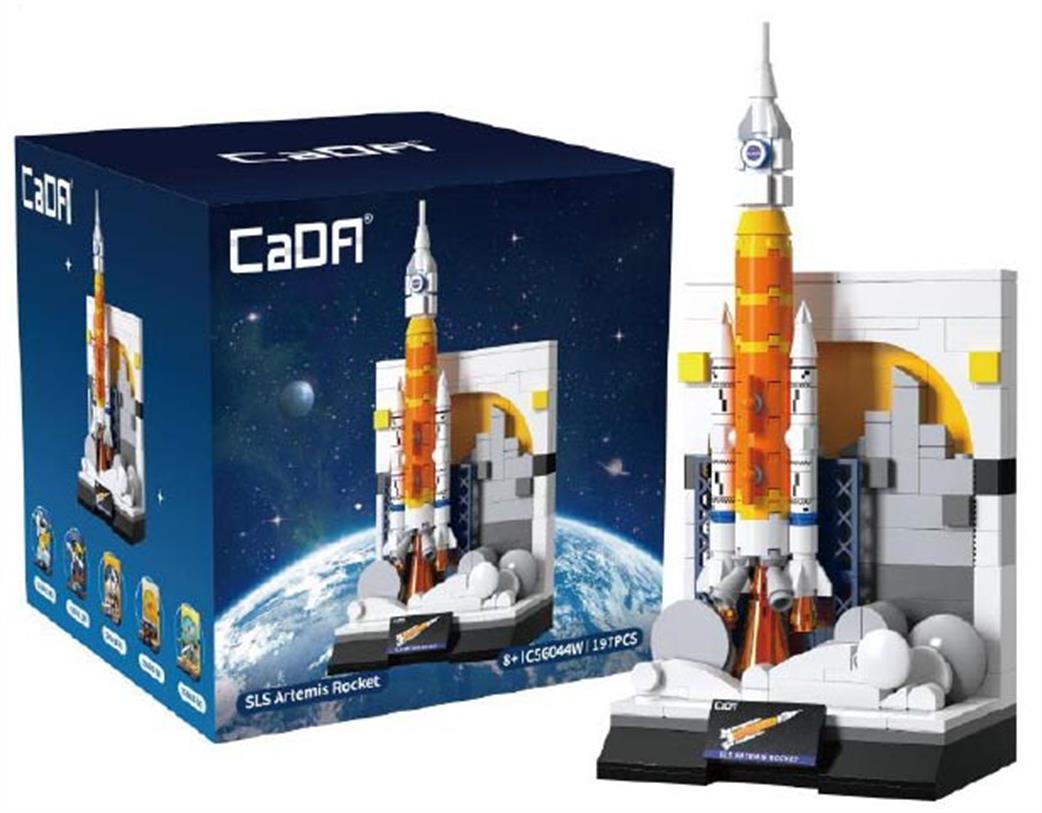 CaDa  C56044W SLS Artemis Rocket Brick Model 197pcs