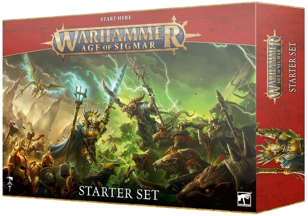 Games Workshop 28mm 80-19 Warhammer AoS: Starter Set