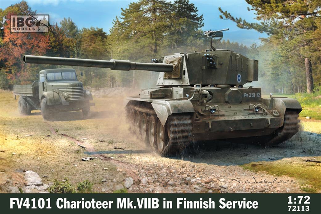 IBG Models 1/72 72113 FV4101 Charioteer British Tank in Finnish Service