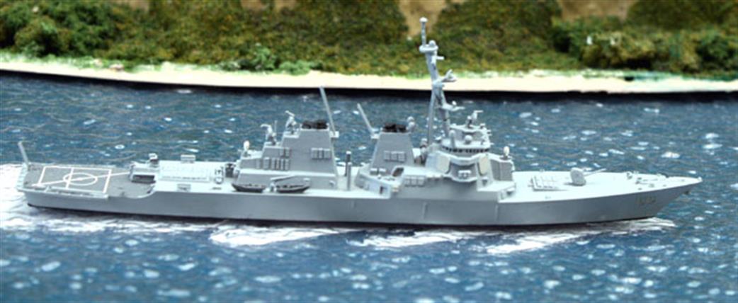 Argos 1/1250 AS-34C USS Gonzales, DDG 66, an Arleigh Burke class Destroyer, 2000