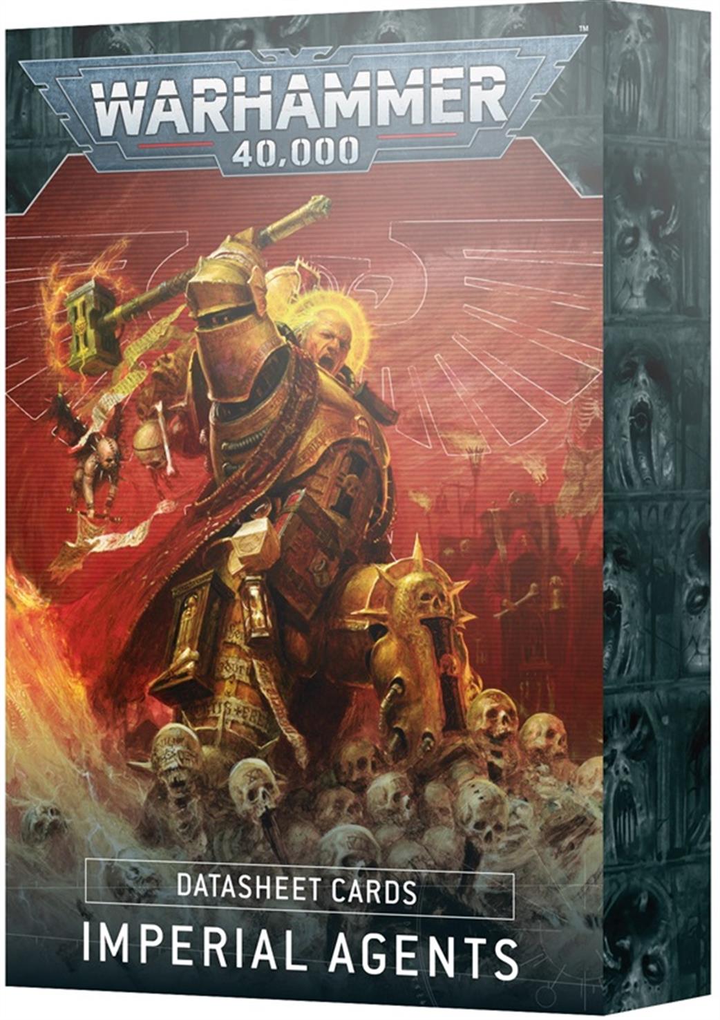 Games Workshop  68-27 Imperial Agents 40k Datasheet Cards (10th Ed)