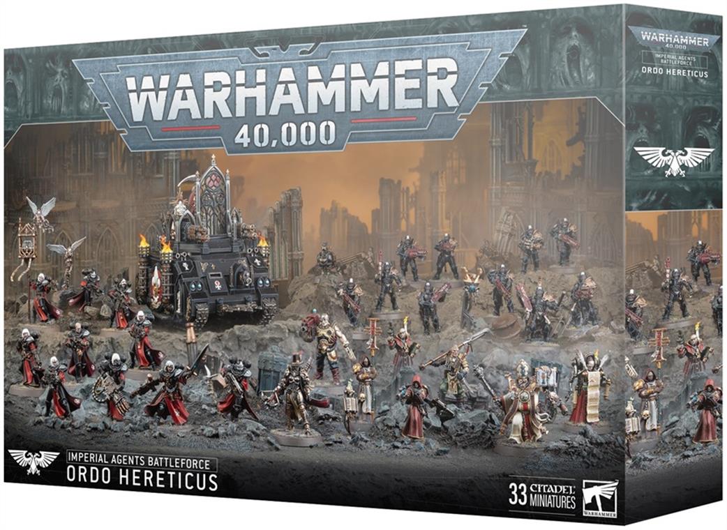 Games Workshop 28mm 68-02 Battleforce: Imperial Agents Ordo Hereticus