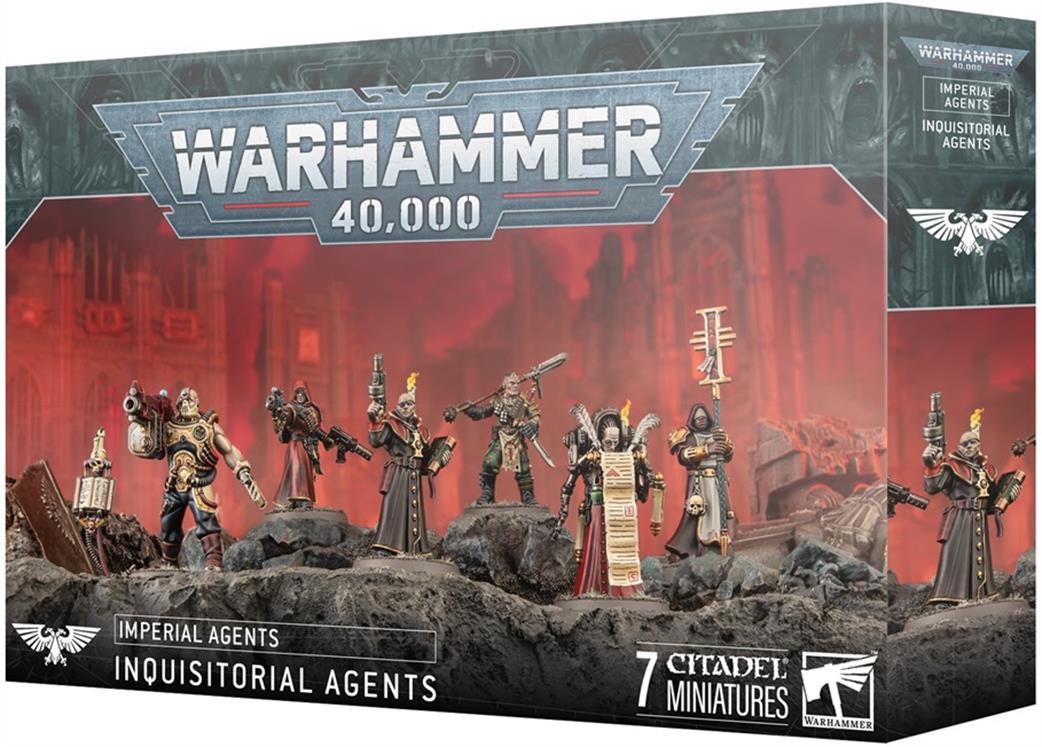 Games Workshop 28mm 68-13 Imperial Agents Inquisitorial Agents