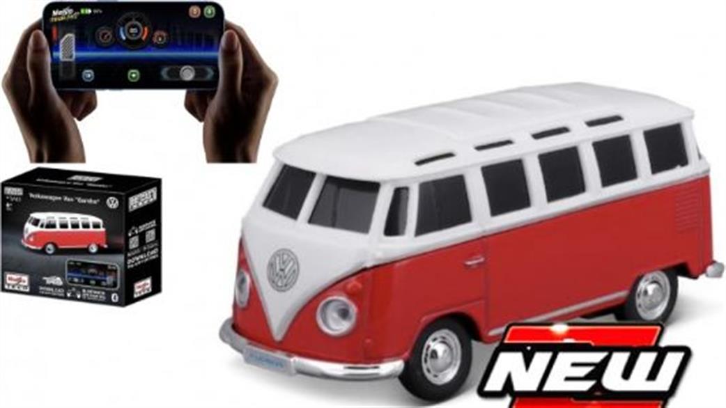 Maisto 1/41 M82650-04 VW T1 RC w/iPhone App Bluetooth Control