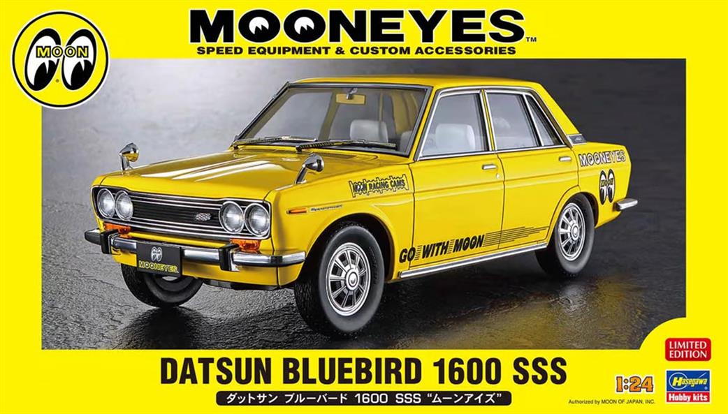 Hasegawa 1/72 HA20616 Datsun Bluebird 1600 SSS Mooneyes Car Kit