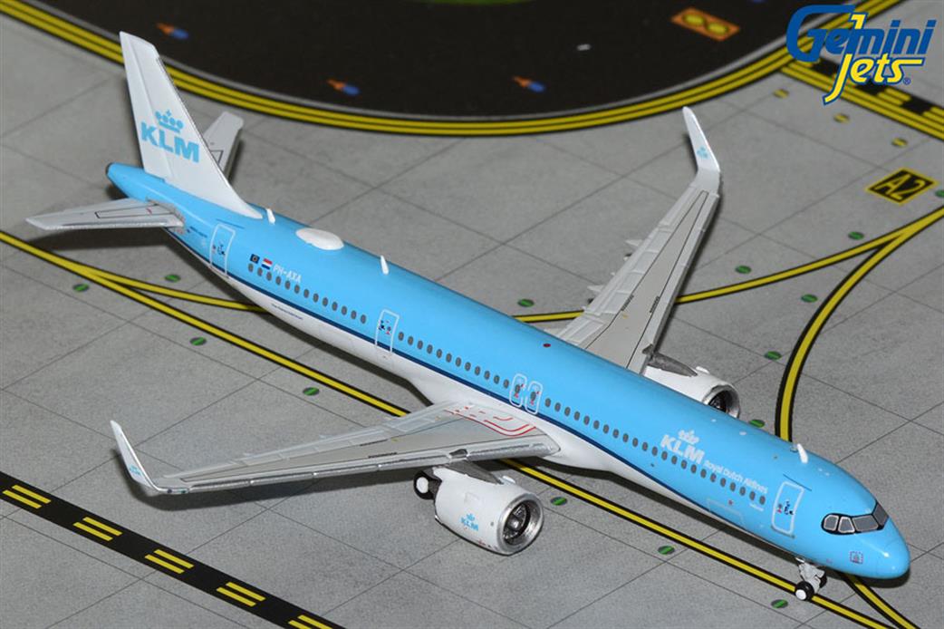 Gemini Jets 1/400 GJKLM2291 KLM A321neo PH-AXA Diecast Aircraft Model