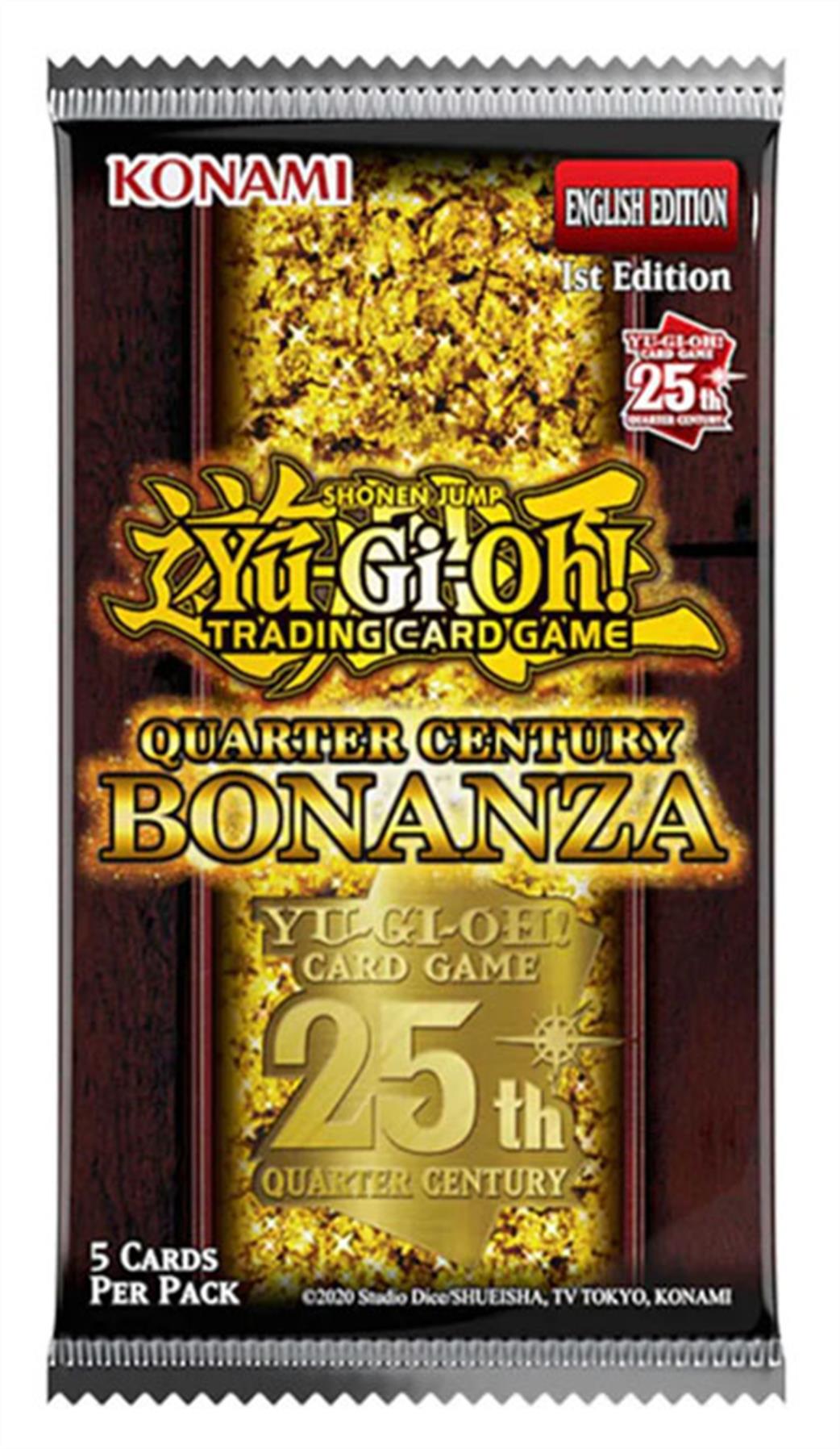 Konami  188071 Yu-Gi-Oh! Quarter Century Bonanza Premium Booster