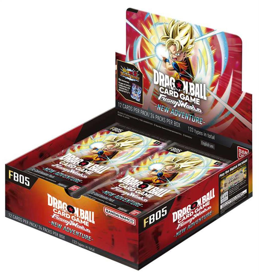 Bandai  FB05 Dragonball SCG Fusion World Set 5 Booster