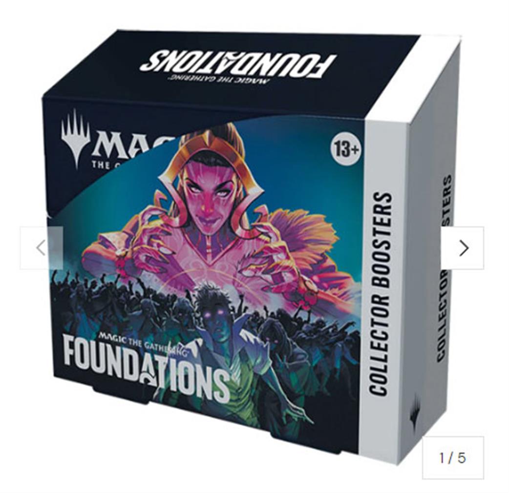 Wizards  D36300000 MTG Foundations Collector Booster