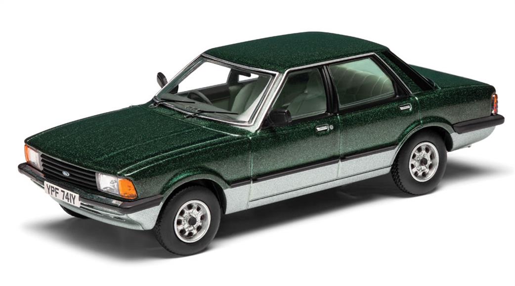 Corgi 1/43 VA15005 Ford Cortina Mk5 1.6 Carousel Forrest & Crystal Green