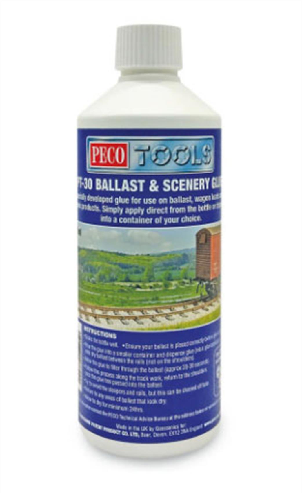 Peco  PT-30 Ballast And Scenery Glue 500ml Bottle