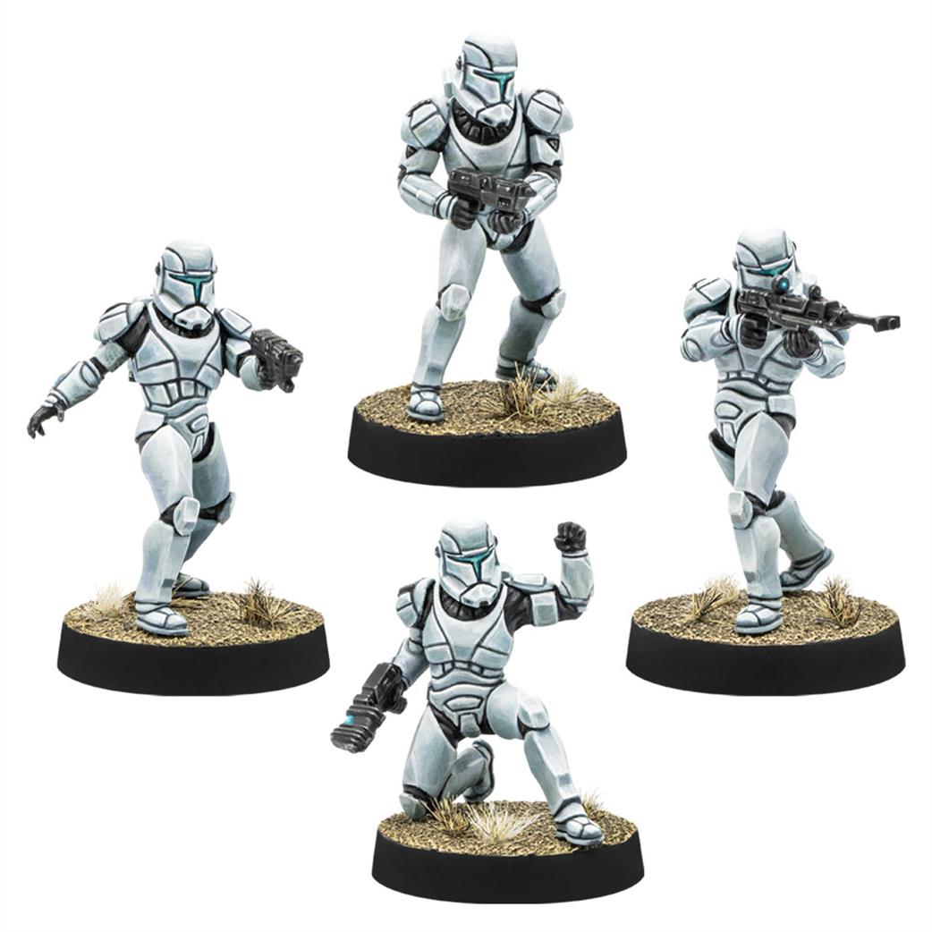 Atomic Mass Games  SWL118 Republic Clone Commandos Unit Expansion for Star Wars Legion