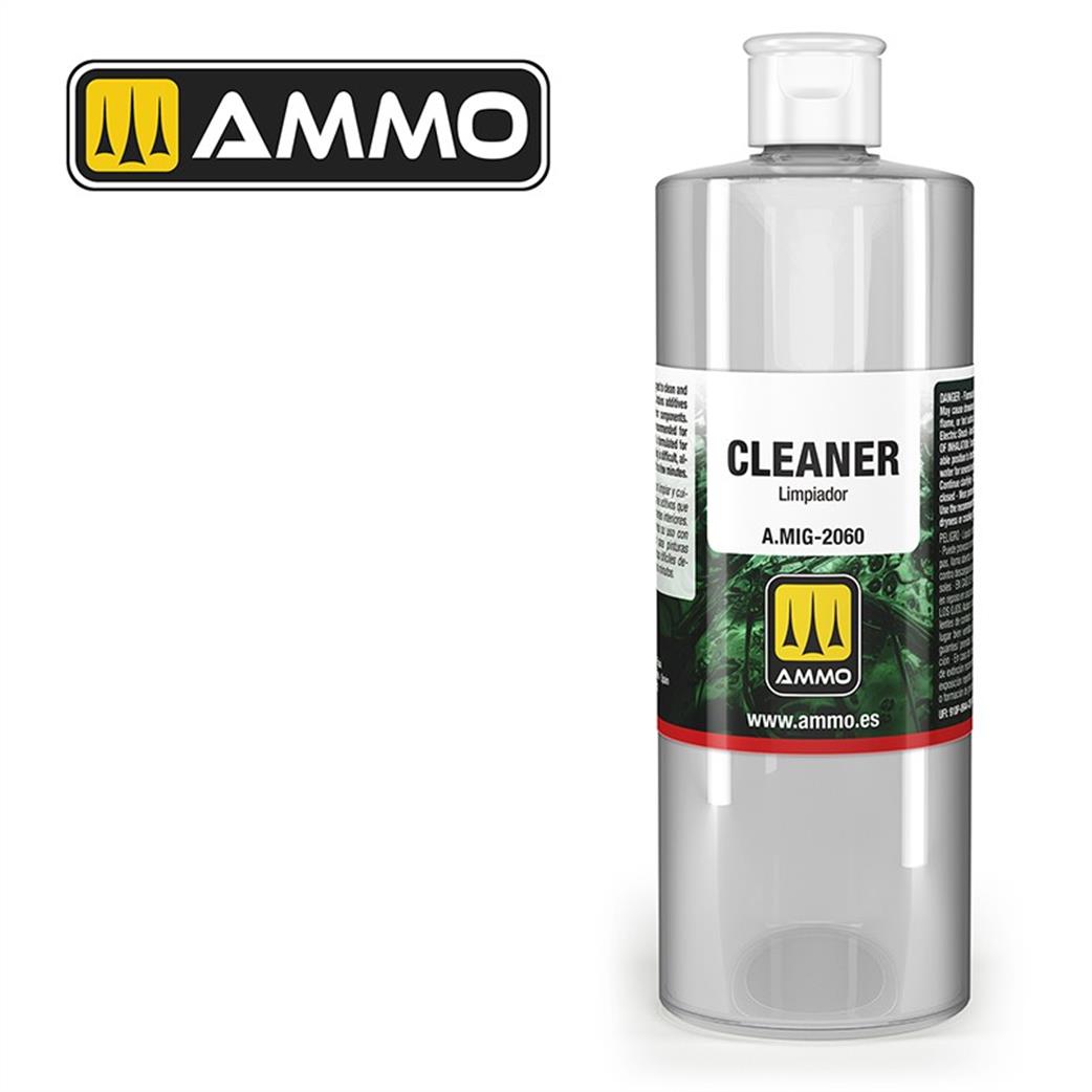 Ammo of Mig Jimenez  A.MIG-2060 Cleaner 400ml Bottle