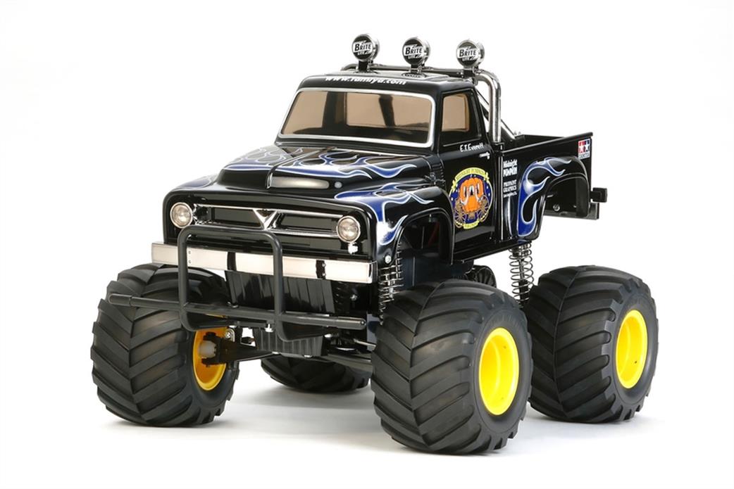 Tamiya 1/12 58547 Midnight Pumpkin Black Edition RC Monster Truck Kit