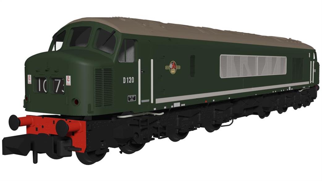 Rapido Trains N 948101 BR D120 Class 45 Derby Type 4 1Co-Co1 Diesel BR Green