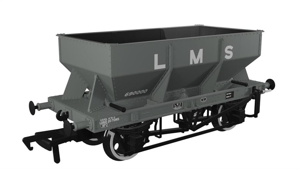 Rapido Trains OO 963003 LMS Iron Ore Hopper LMS (pre-36) No.690000