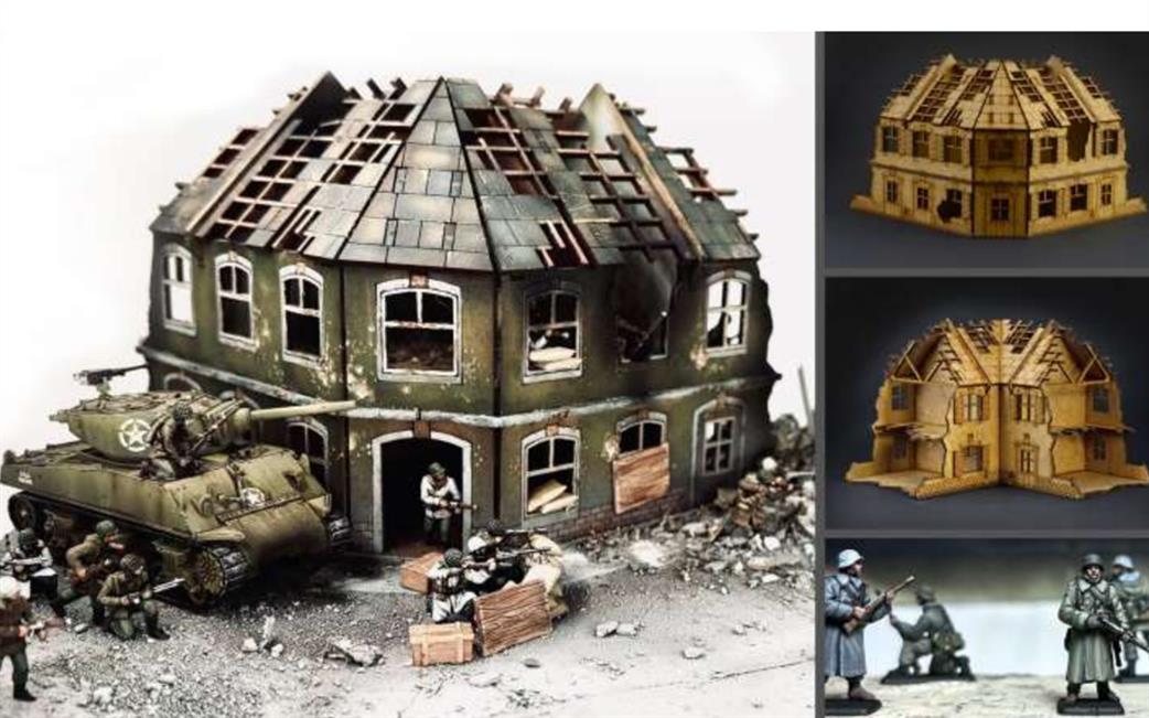 Italeri 1/72 6186 Bastogne Siege MDF Version 80th Anniversary Battle Set