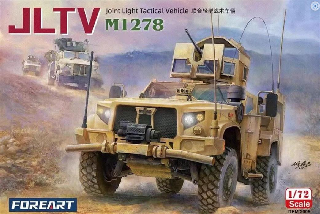 Foreart 1/72 2005 M1278 Joint Light Tactical Vehicle Kit