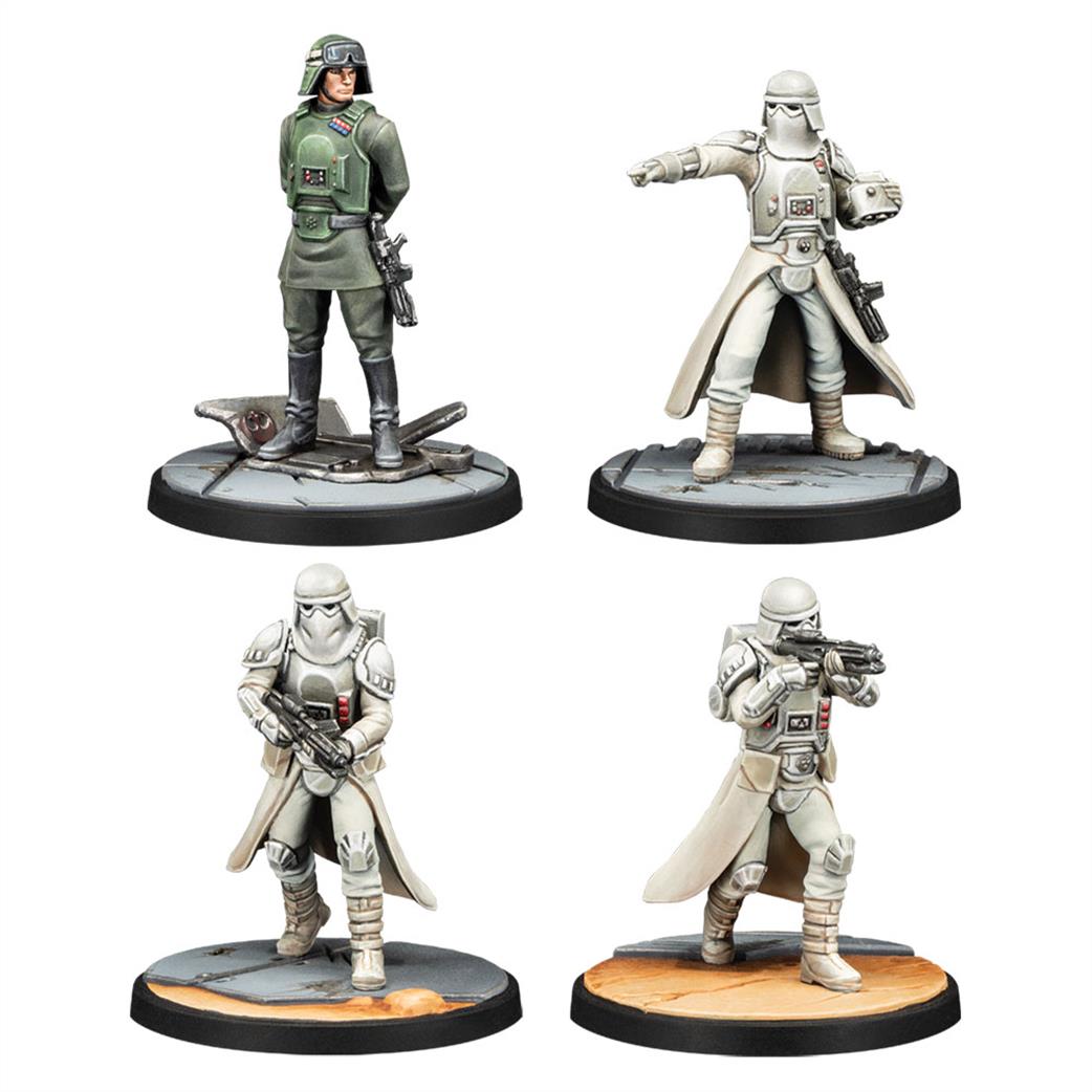 Atomic Mass Games  SWP46 Maximum Firepower General Veers Squad Pack for Star Wars Shatterpoint