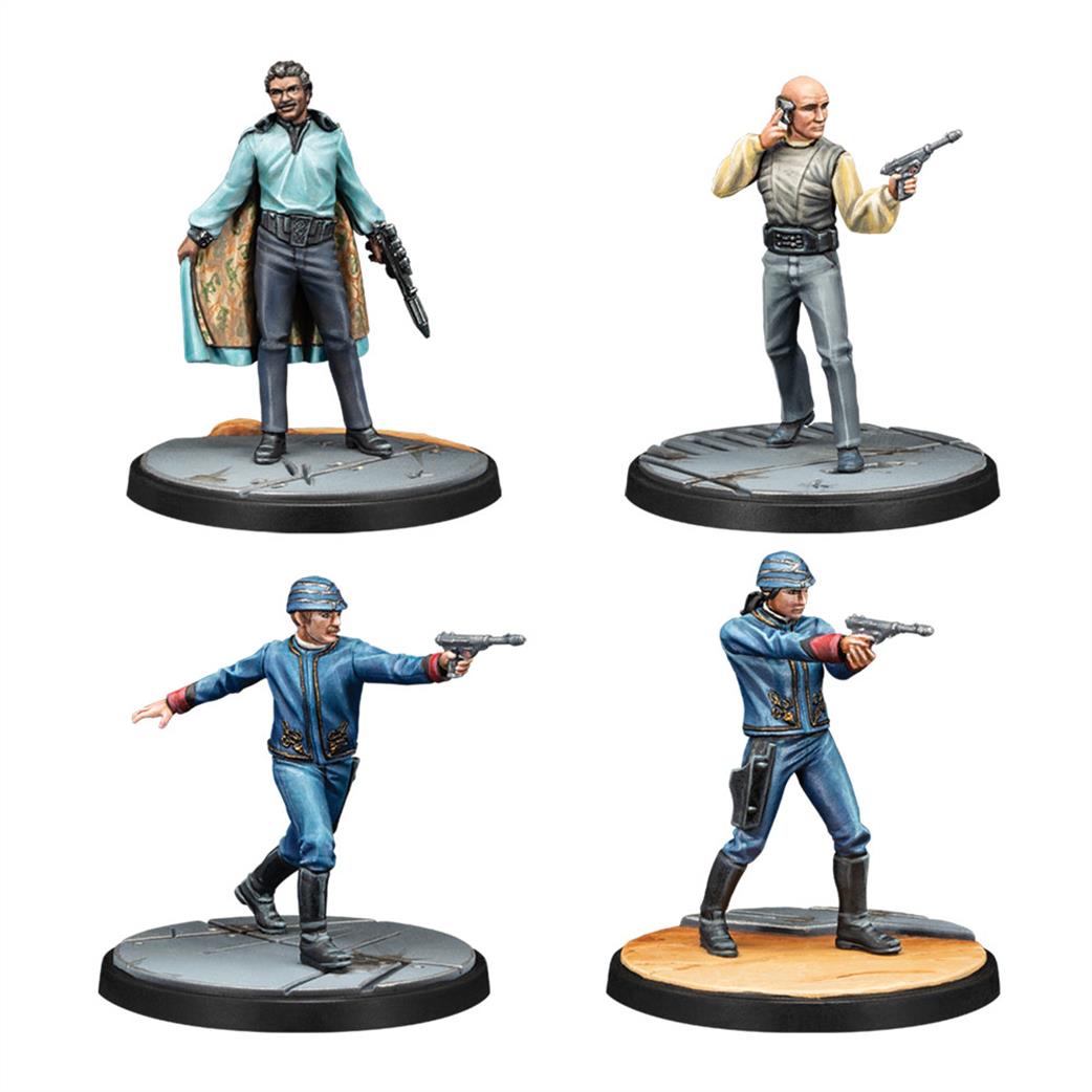 Atomic Mass Games  SWP47 What Have We Here Lando Calrissian Squad Pack for Star Wars Shatterpoint