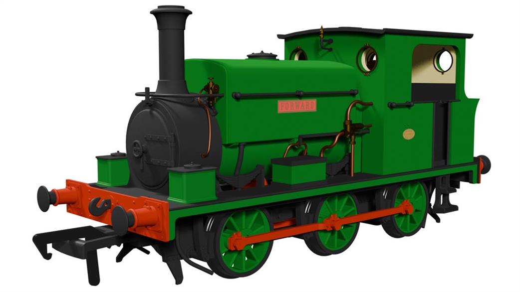 Rapido Trains OO 960006 Manning Wardle L Class 0-6-0ST Forward