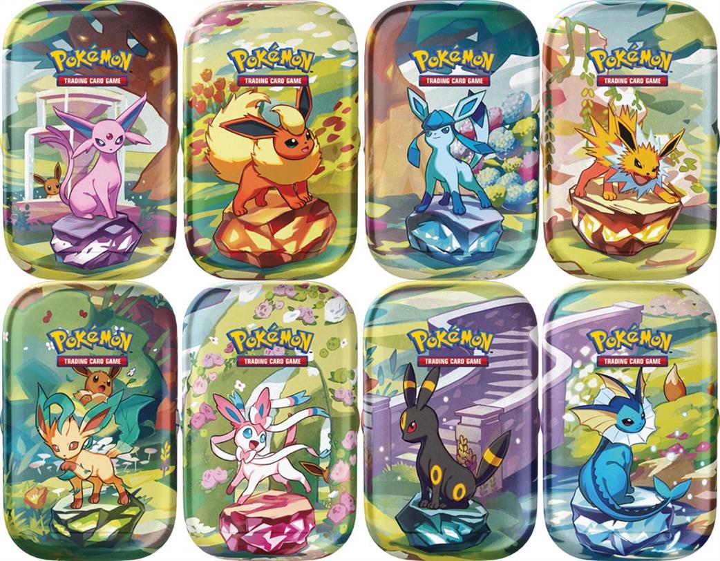 Nintendo  POK1010117101 Pokemon S&V Prismatic Evolutions Mini Tin