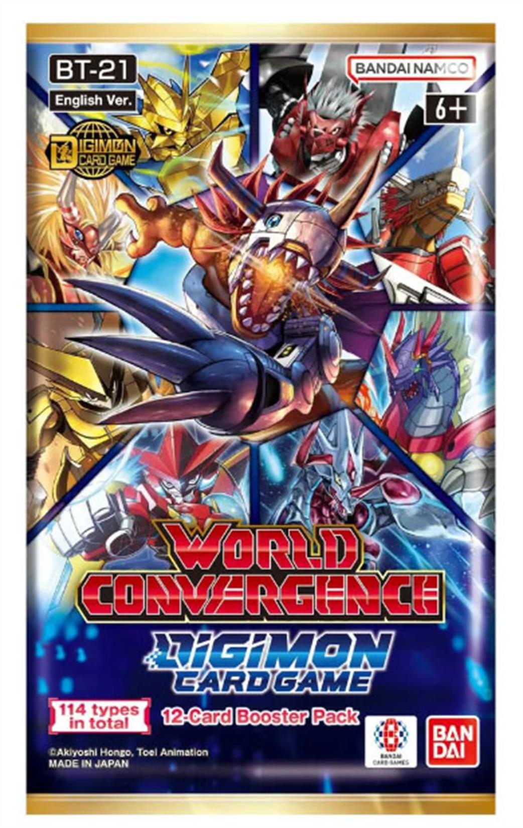 Bandai  BT21 Digimon World Convergence Booster