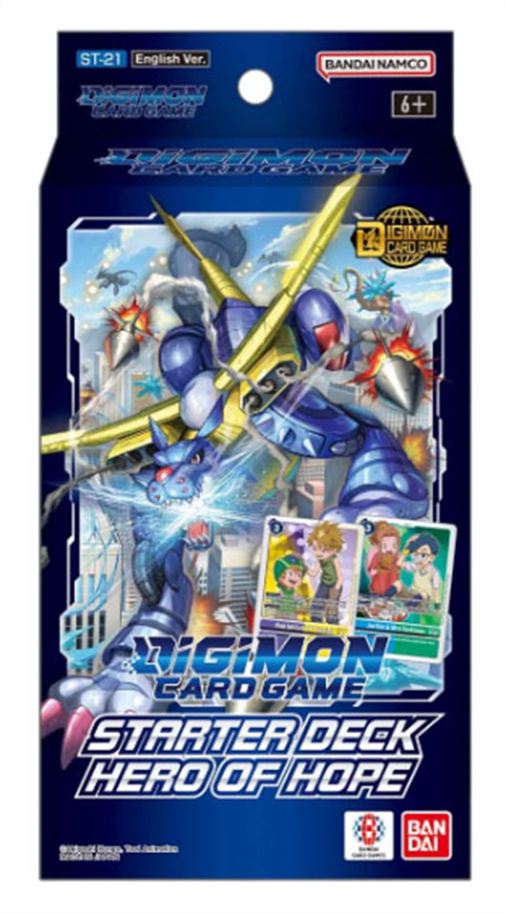 Bandai  ST-21 Digimon Hero of Hope Starter Deck