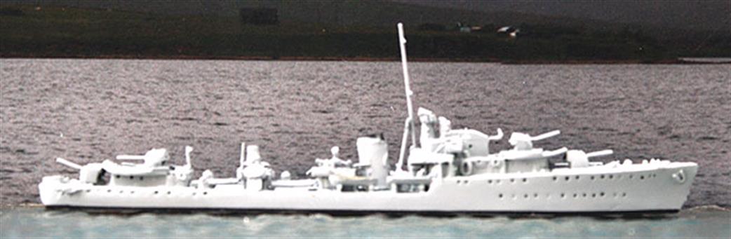 WDS 1/1250 WDS K 0044 Royal Navy U-class Destroyer 1942