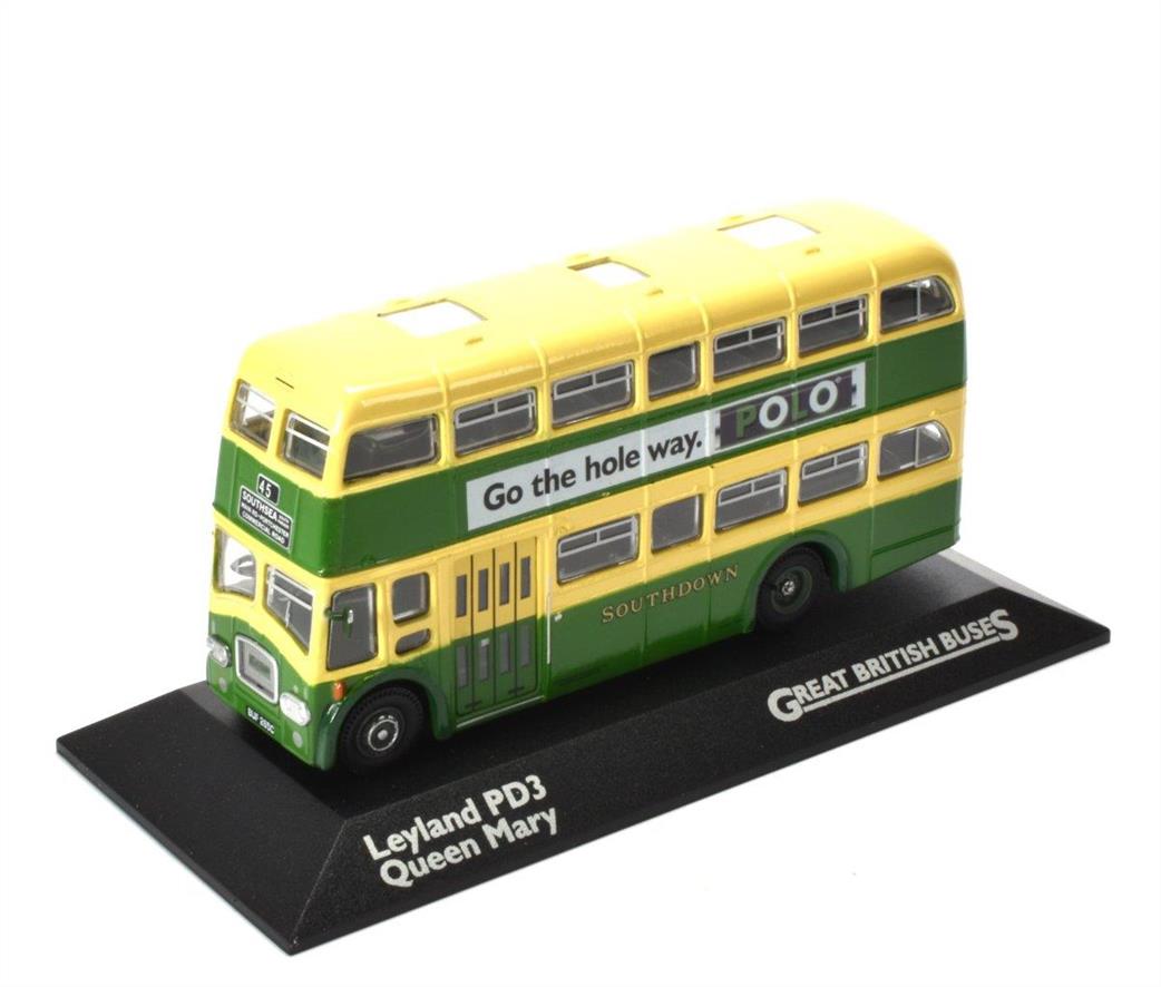MAG 1/76 MAG JB05 Leyland PD3 Queen Mary Southdown Bus Model