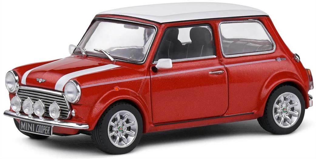 Solido 1/43 4316603 Mini Cooper Sport Nightfire Red 1997 Diecast Model