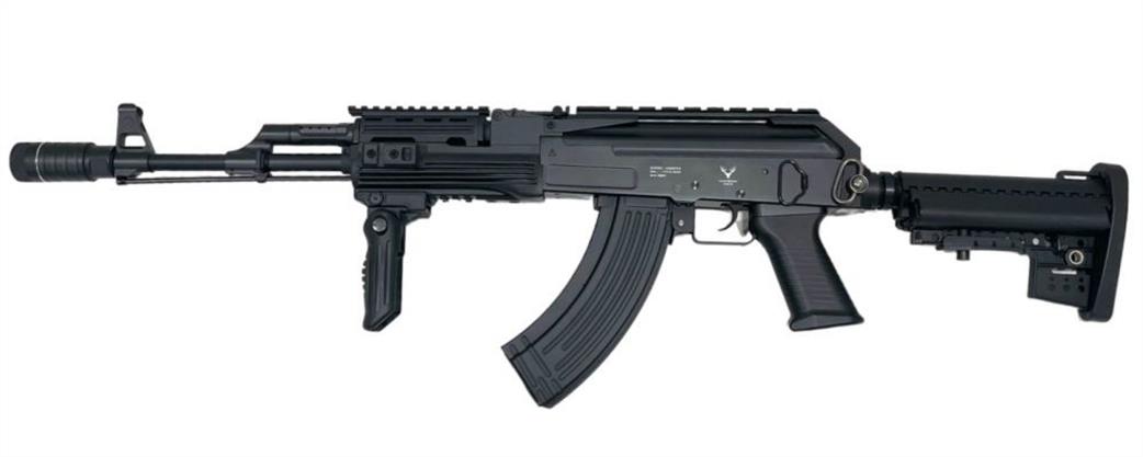 Huntsman Arms 1/1 H20053 AK-47UN Rifle Co2 Powered Black Airgun