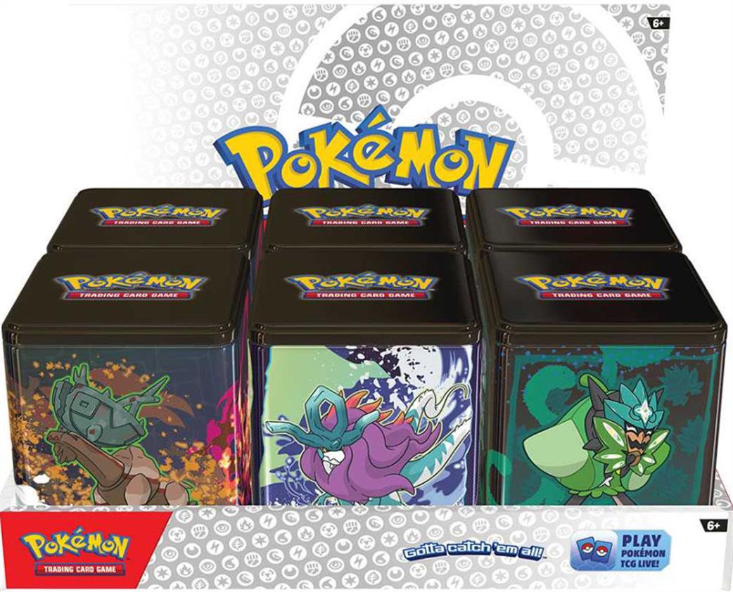 Nintendo  POK1010058101 Pokemon Stacking Tin 2025