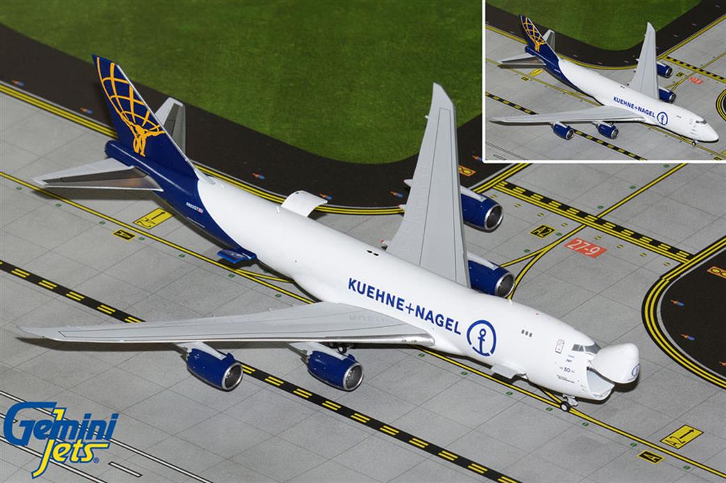 Gemini Jets 1/400 GJGTI2205 Atlas Air / Kuehne & Nagel B747-8F N862GT