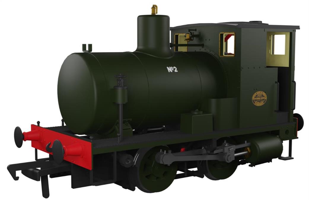 Rapido Trains OO 965001 Andrew Barclay Fireless 0-4-0 Bowaters Kent No.2 Works No. 1962