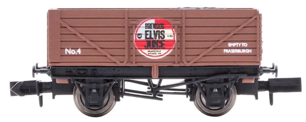 Dapol N 2F-071-092 7 Plank Open Coal Wagon Brewdog Elvis Juice