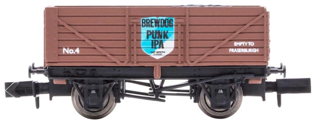 Dapol N 2F-071-094 7 Plank Open Coal Wagon Brewdog Punk IPA