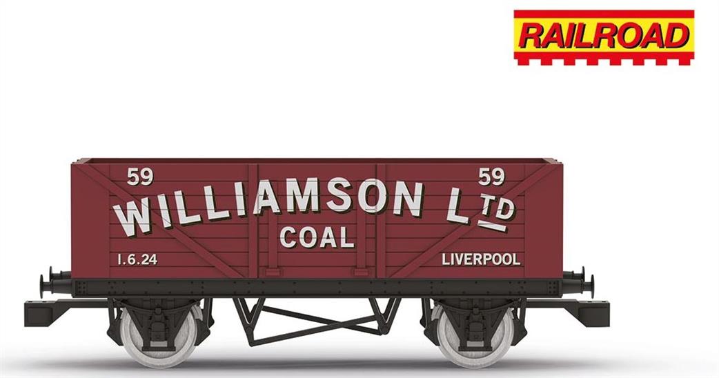 Hornby OO R60271 RailRoad Williamson Plank Wagon