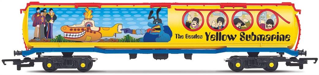 Hornby OO R60314 The Beatles Yellow Submarine 100T Tanker Wagon