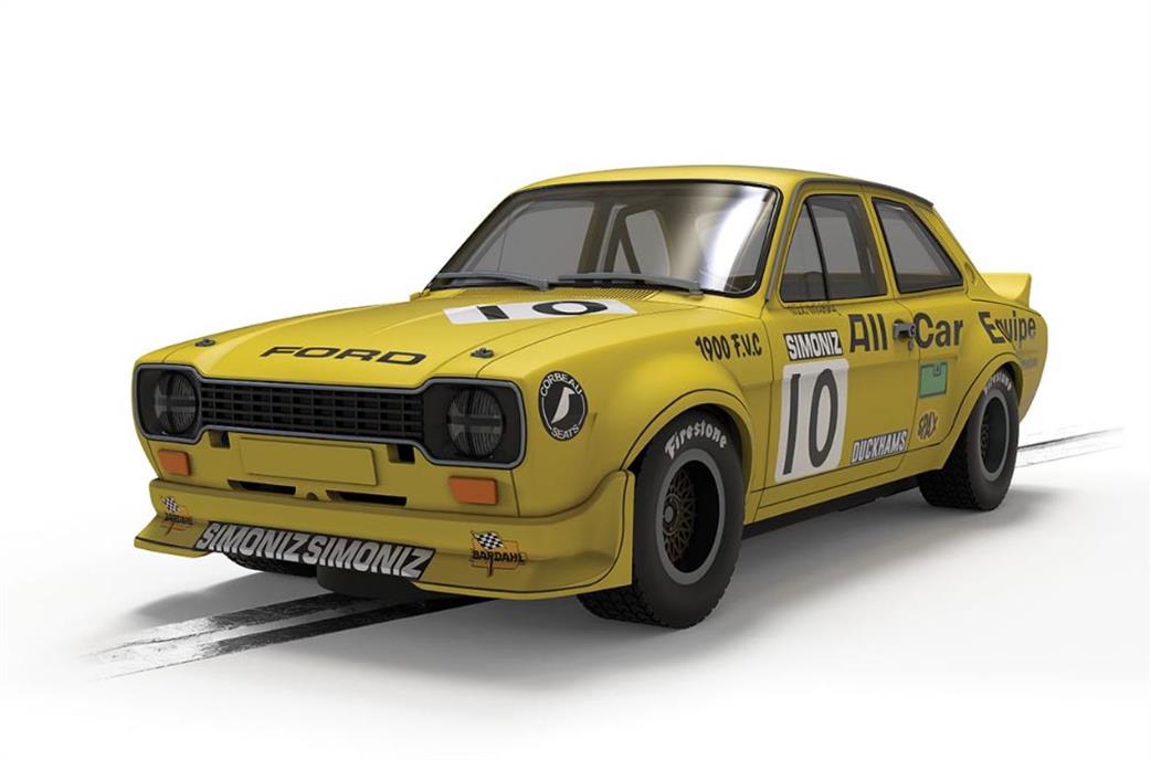 Scalextric 1/32 C4590 Ford Escort MK1 All Car Equipe Nick Whiting Slot Car Model