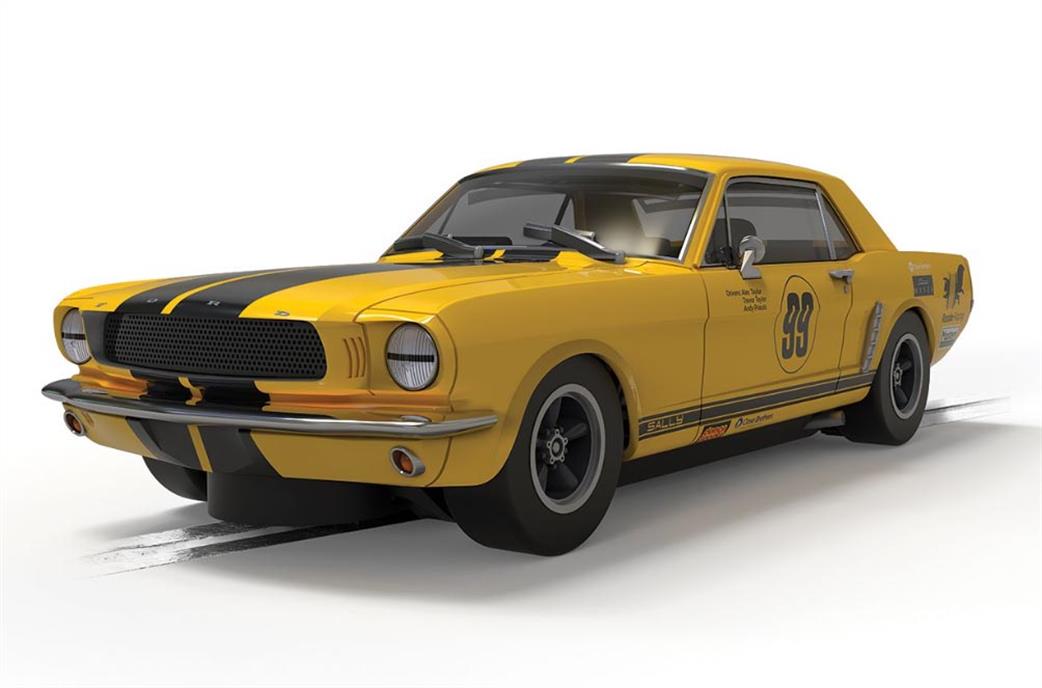 Scalextric 1/32 C4537 Ford Mustang Rassler Racing Slot Car Model