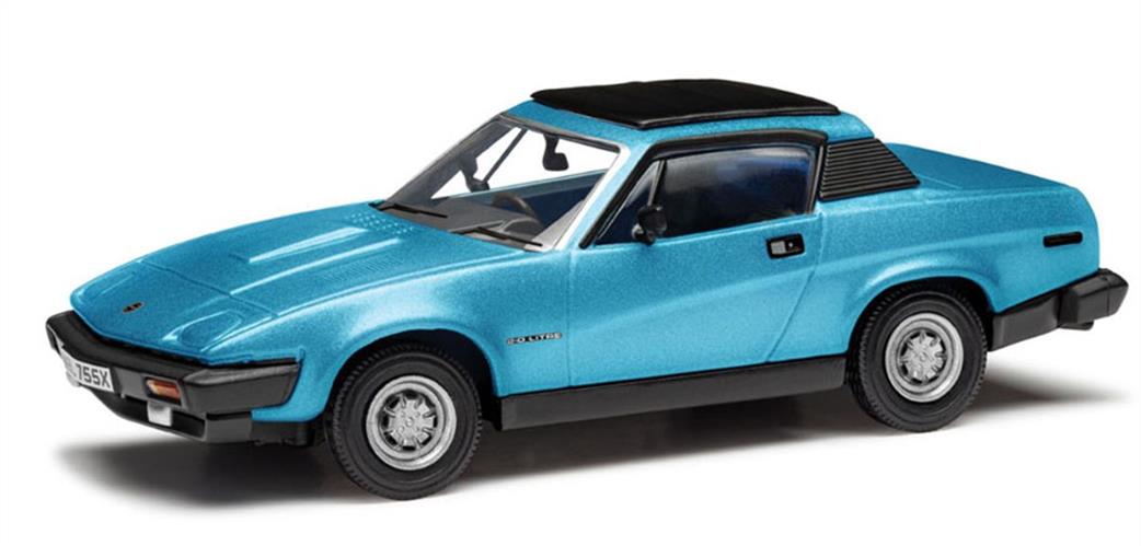 Corgi 1/43 VA10510 Triumph TR7 2.0 FHC, Persian Aqua Car Model