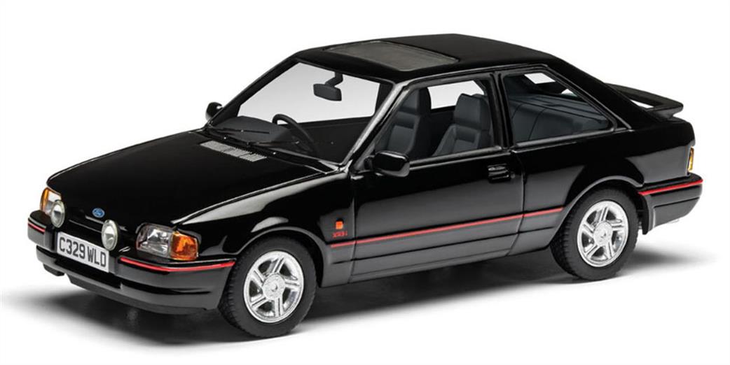 Corgi 1/43 VA14307A Ford Escort Mk4 XR3i Black Diecast Car Model