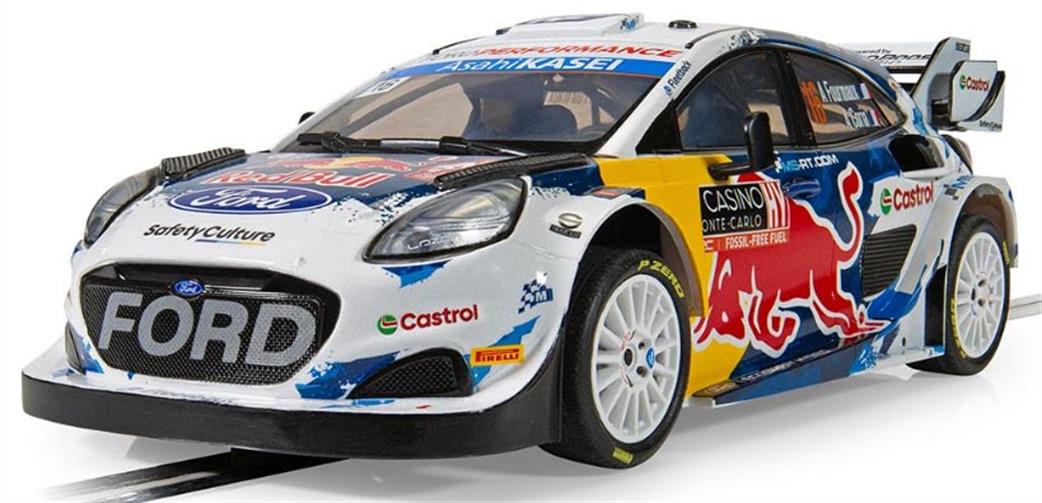 Scalextric 1/32 C4569 Ford Puma Rally1 Monte Carlo 2024 Slot Car Model