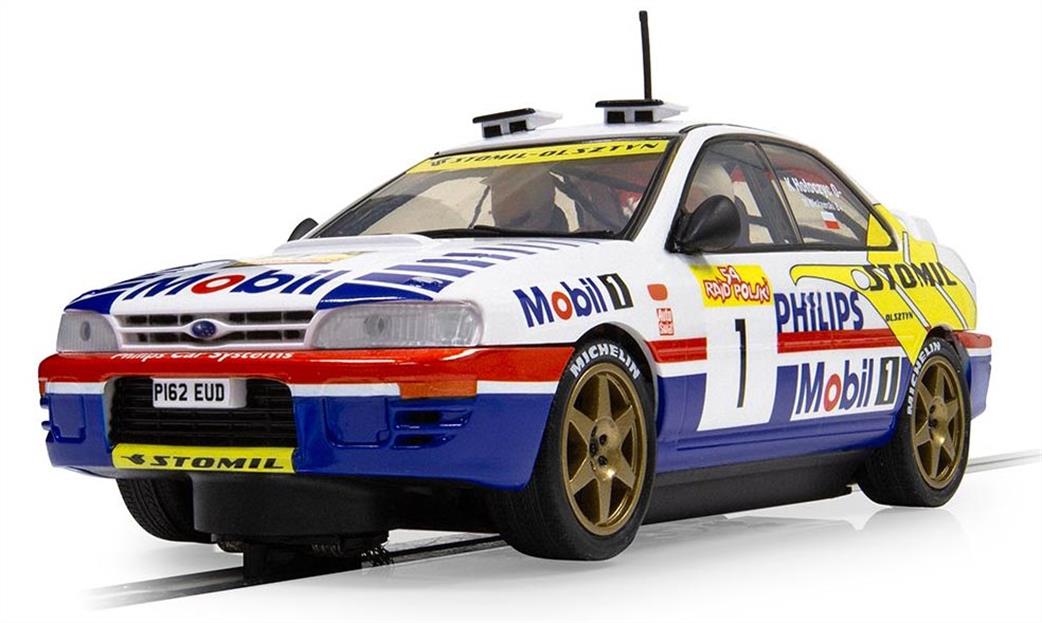 Scalextric 1/32 C4507 Subaru Impreza WRX 1997 ERC Champion Slot Car Model