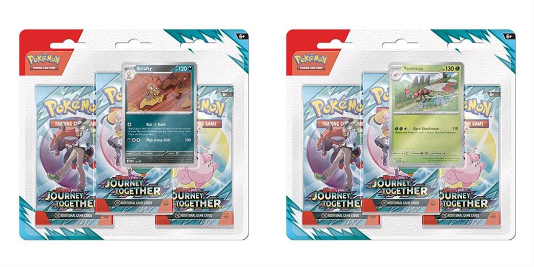 Nintendo  191-10337 Pokemon S&V Journey Together Triple Booster Pack