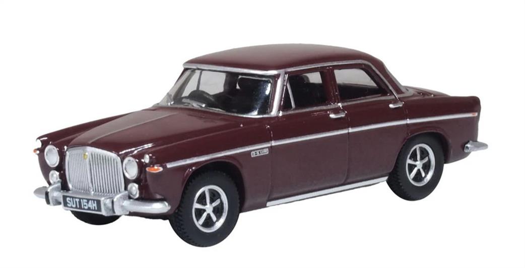 Oxford Diecast 1/76 76RP5003 Rover P5B Bordeaux Red