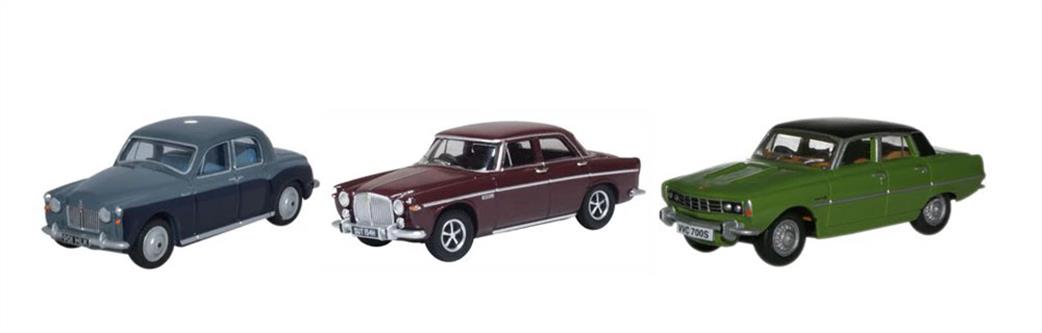 Oxford Diecast 1/76 76SET81 3 Piece Rover Set P4/P5B/P6